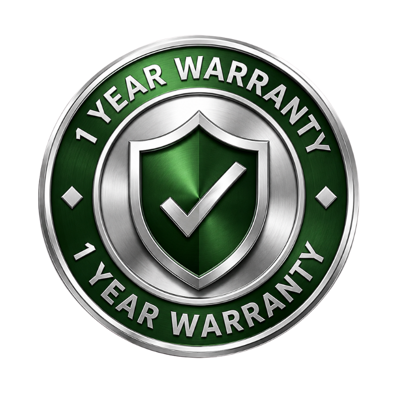 1 Year Warranty 1 Year Warranty